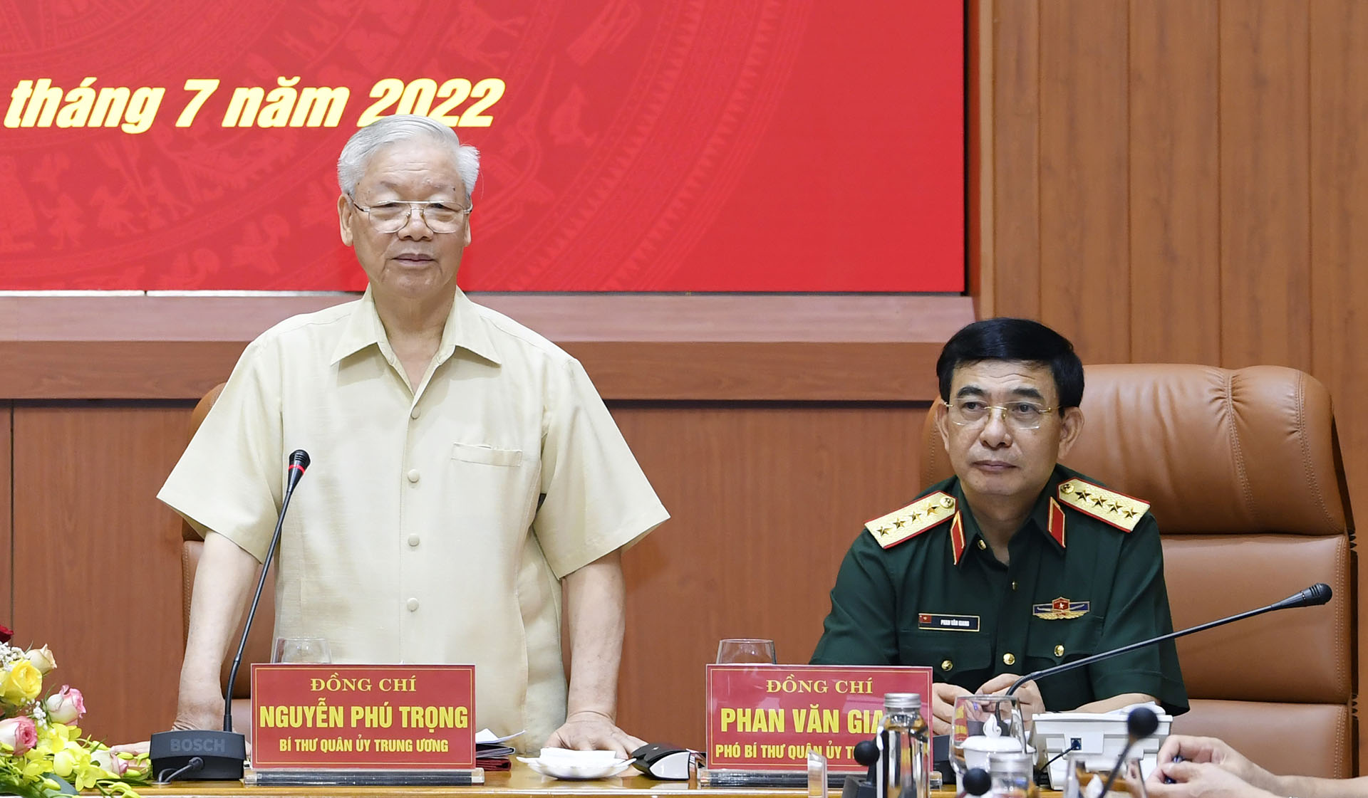 Xây dựng Quân đội vững mạnh về chính trị theo chỉ đạo của Tổng Bí thư Nguyễn Phú Trọng